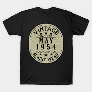 Vintage Established May 1954 - Good Condition Slight Wear T-Shirt